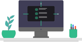 Web development services illustration